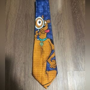 Vintage Scooby Doo Tie, 100% Handmade silk